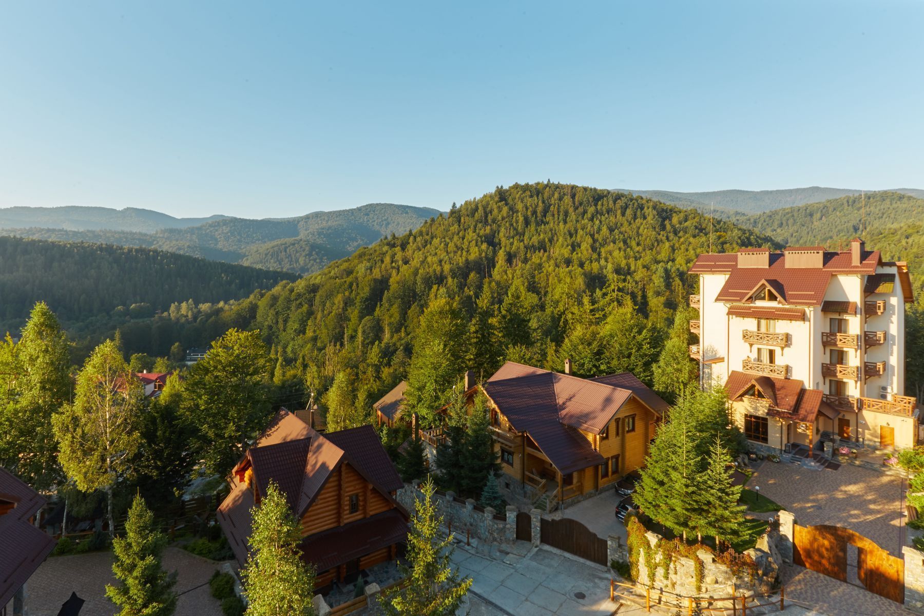 Готель в горах Ведмежа гора